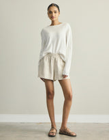 Harper Sweater - White
