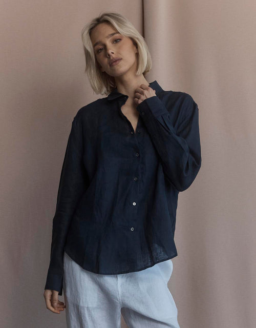 Katie Shirt - Navy