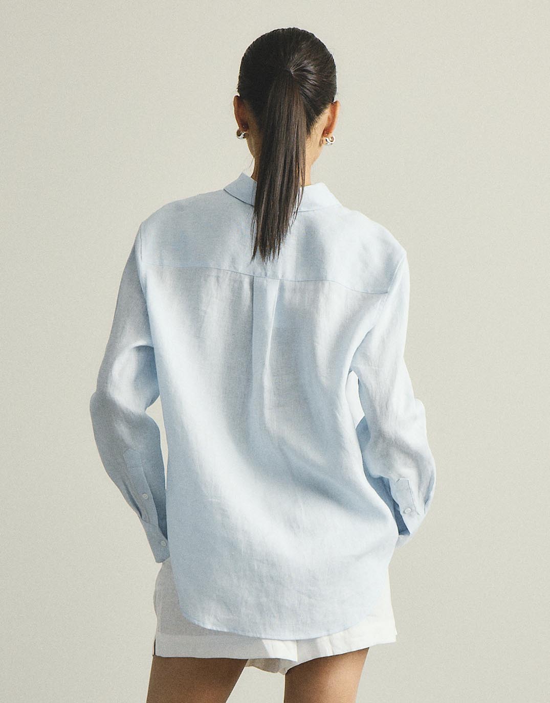 Katie Shirt - Powder Blue