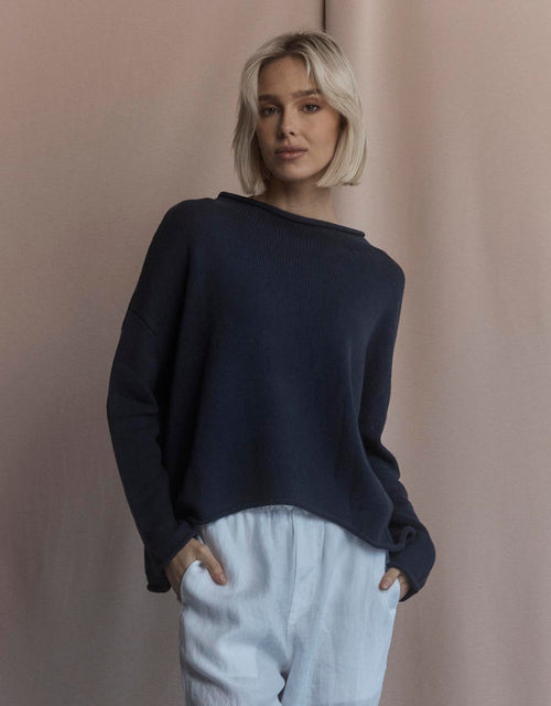 Rilee Sweater - Navy