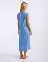 Cali Tank Dress - Danish Blue