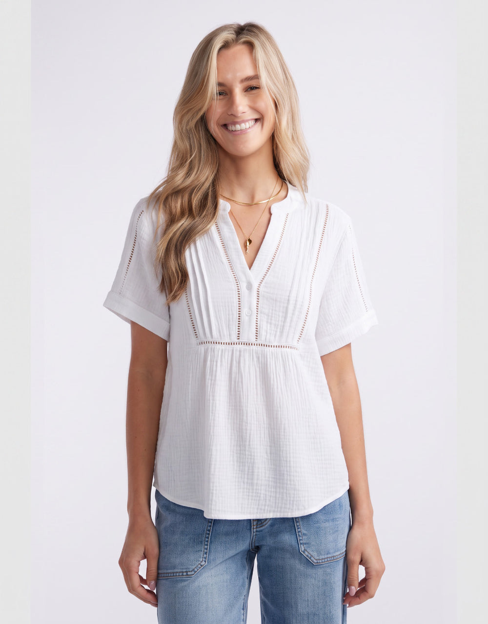 Positano Top - White