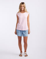 Summer Cali Tank - Coral Pink