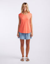 Summer Cali Tank - Sunset Melon