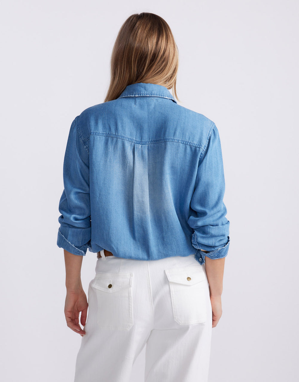 Ava Vintage Shirt - Denim