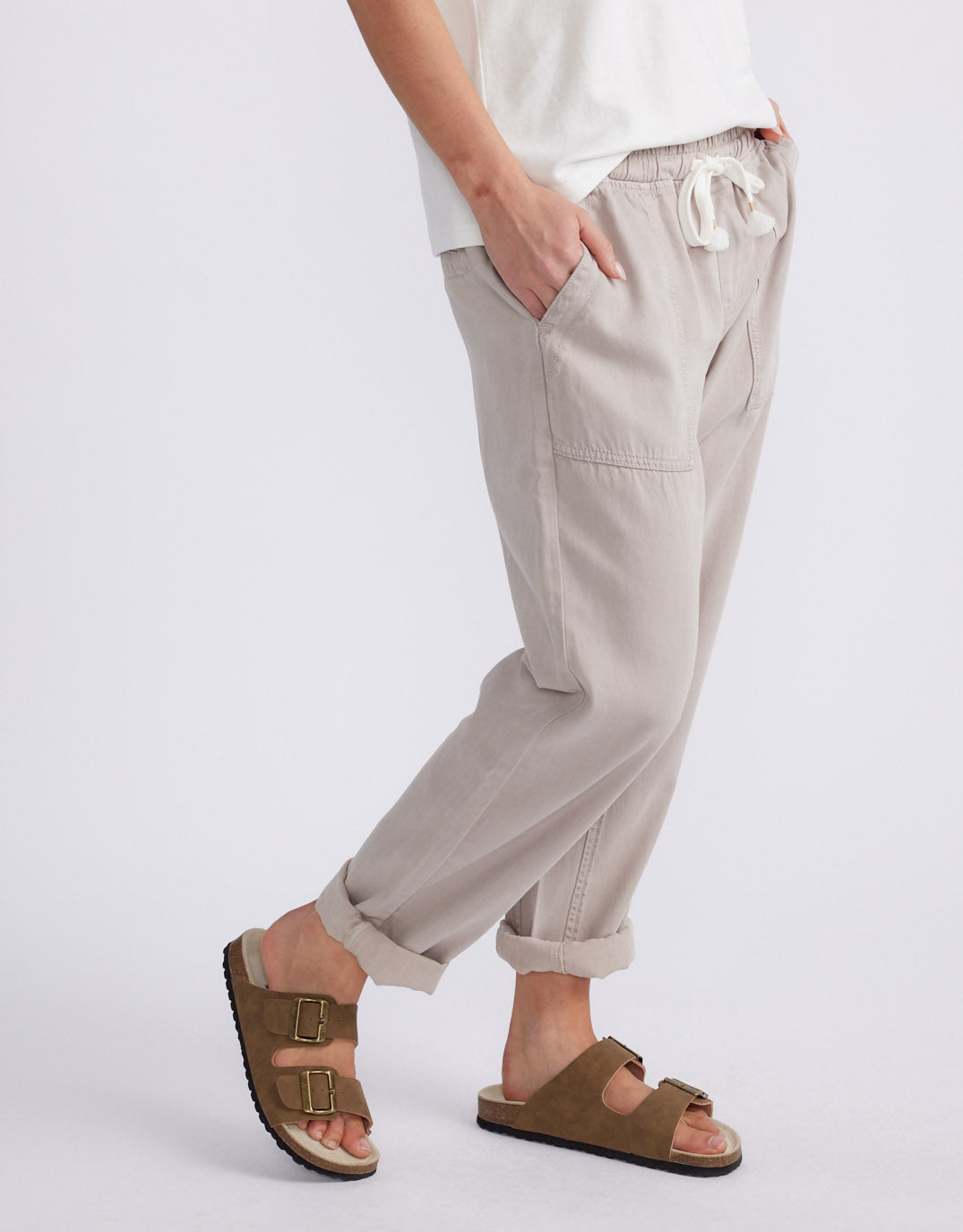 Beach Comber Pant - Stone