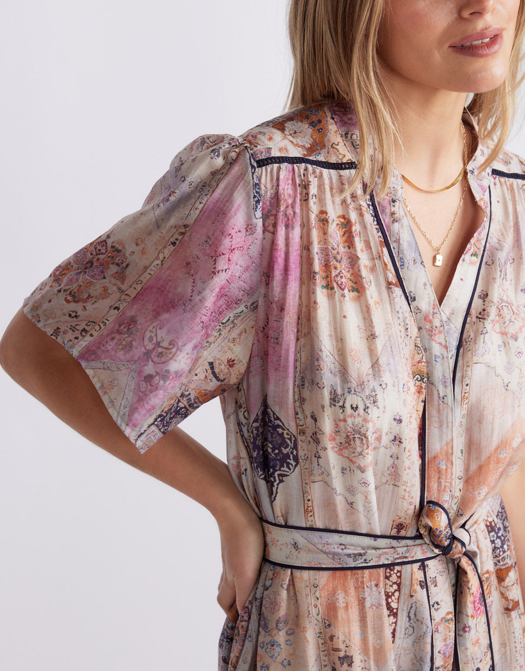 The Marrakesh Midi Dress - Mosaic