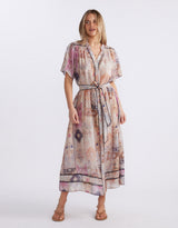 The Marrakesh Midi Dress - Mosaic