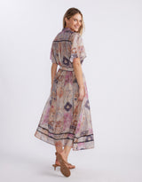 The Marrakesh Midi Dress - Mosaic