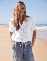 Positano Top - White