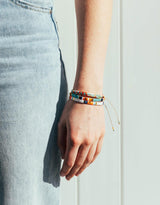 White & Co. - Santorini Bracelet - Turquoise - White & Co Living Accessories