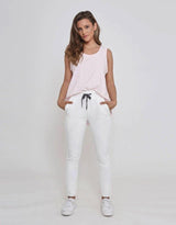 White & Co. Women's Clothing Leoni Soho Denim Jogger White